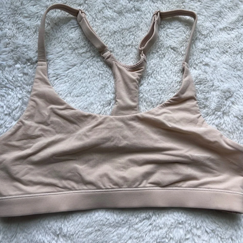 SKIMS‎ Women's Fits Everybody Racerback Bralette Sand BR-SCP-9181 Size XS NEW